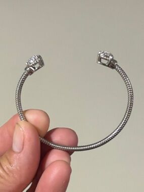 Park Lane “Brooklyn” Silver Open Cuff Bracelet